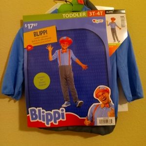 3 pcs. BLIPPI Costume 3T - 4T